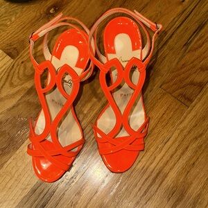 AUTHENTIC - Christian Louboutin 'Double L' Sandal Womens